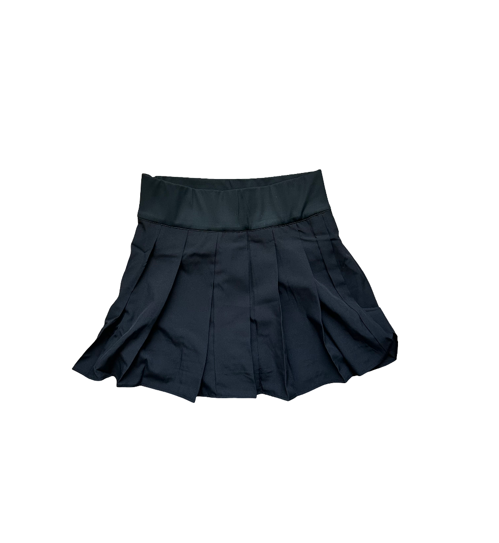 OakLand "La Femme" Pleated Skort Set in Black