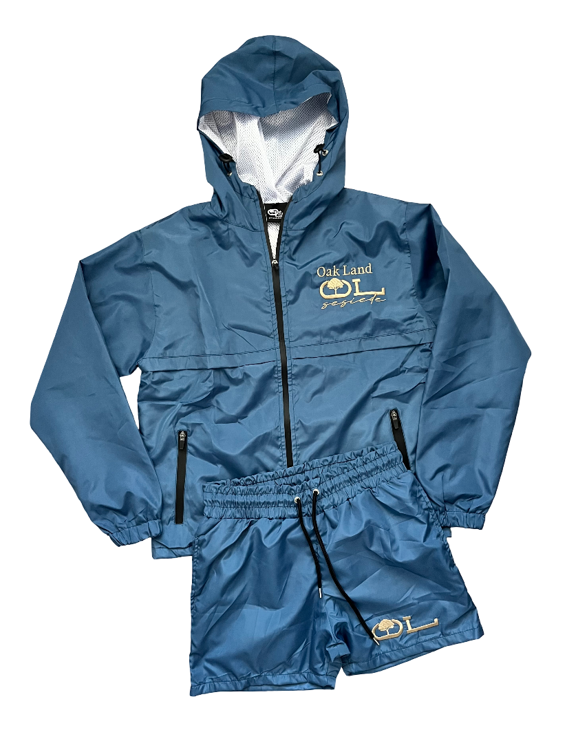 TENo5 Windbreaker Set in Light Blue