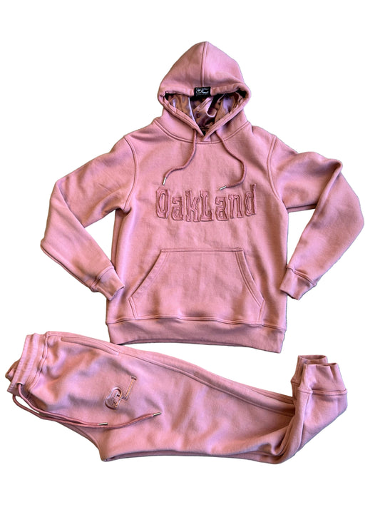 OAKLAND Hoodie & Jogger Bundle - Mauve