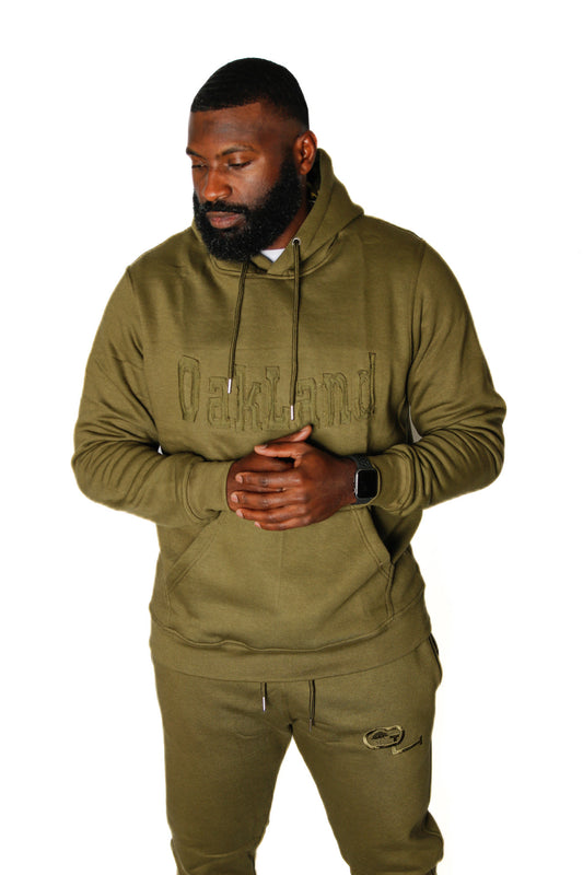 OAKLAND Hoodie - Olive