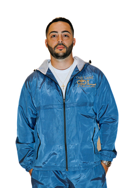 TENo5 Windbreaker Set in Light Blue