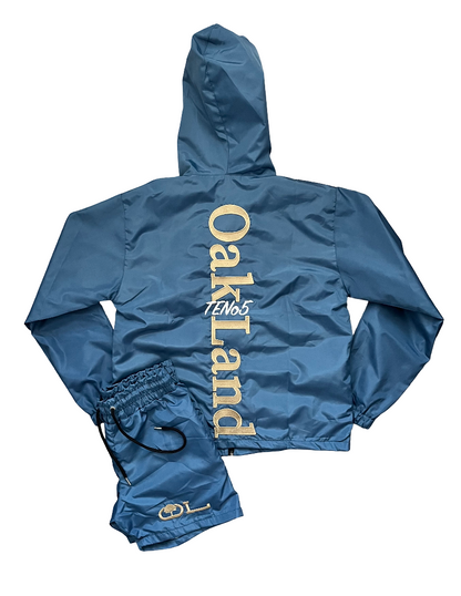 TENo5 Windbreaker Set in Light Blue
