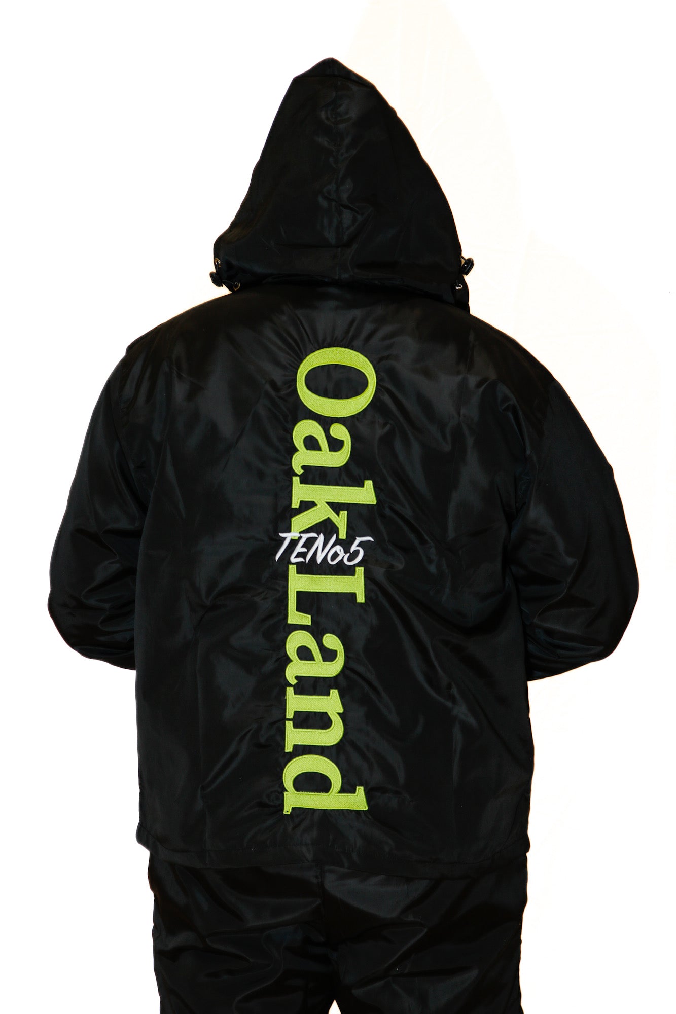 TENo5 Windbreaker Set in Black